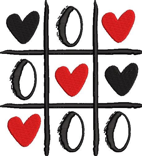 Heart Tic Tac Toe Heart Tic Tac Toe
