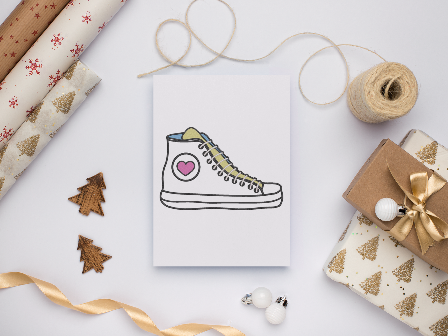 High Top Shoe Applique High Top Shoe Applique