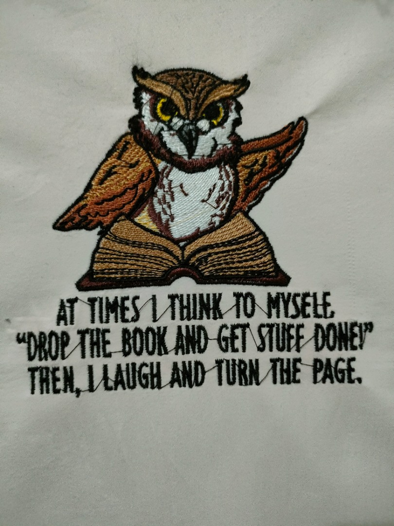 Book Owl Relatable Reading Quote Book Owl Relatable Reading Quote