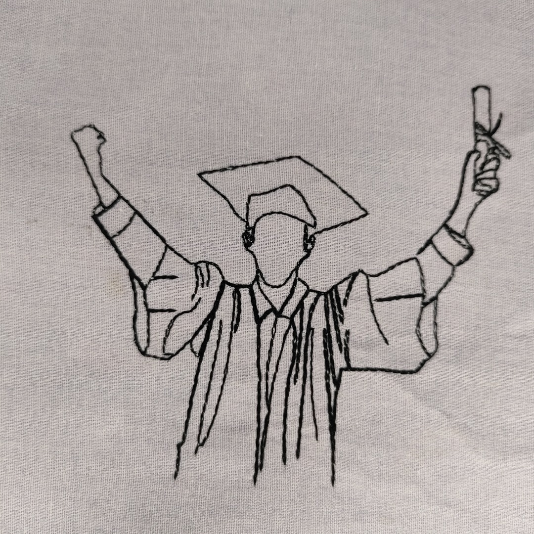 Graduation Line Art Graduation Line Art