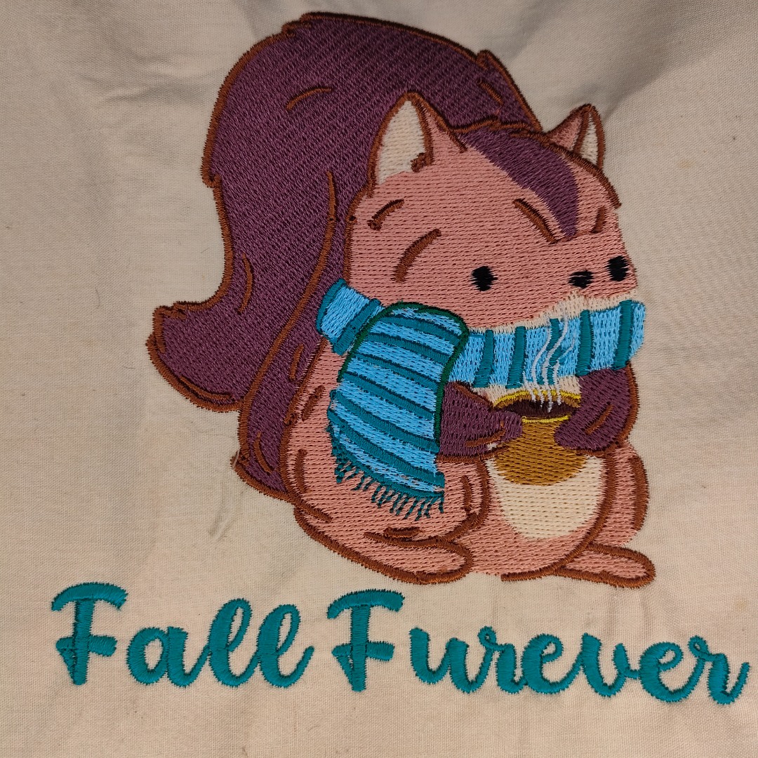 Fall Furever Cozy Squirrel