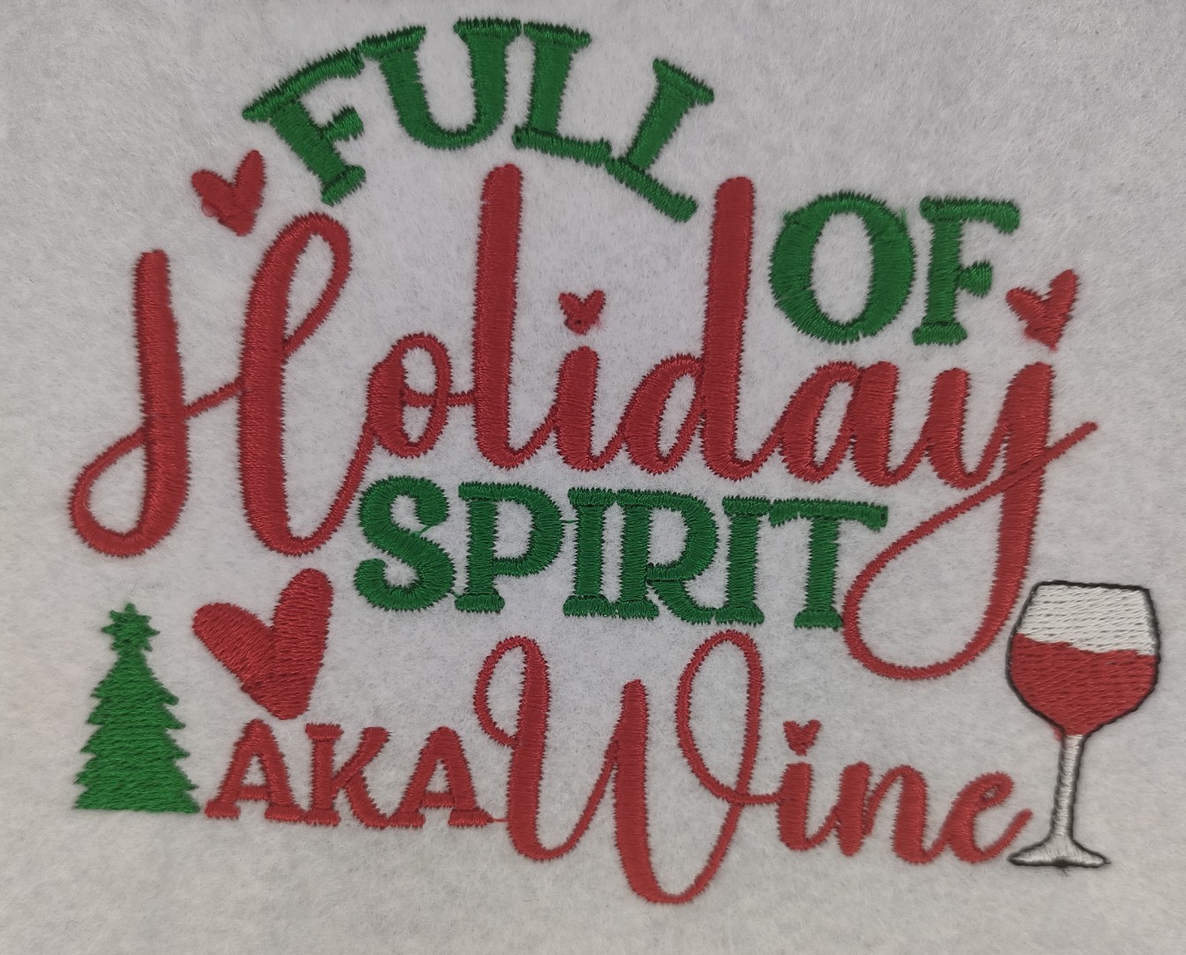 Full Of Holiday Spirit Aka Wine Full Of Holiday Spirit Aka Wine