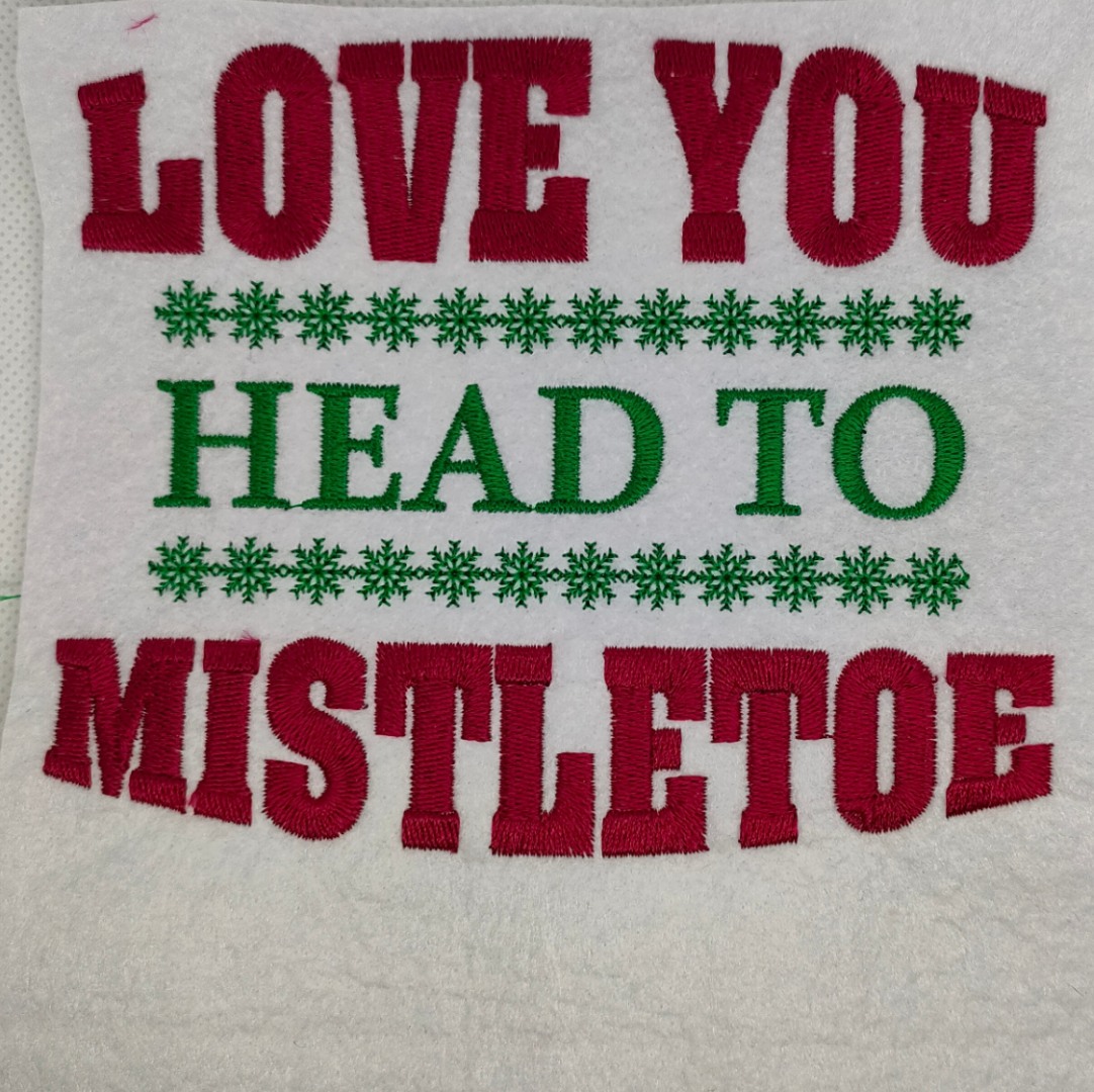 Love You Head To Mistletoe Love You Head To Mistletoe