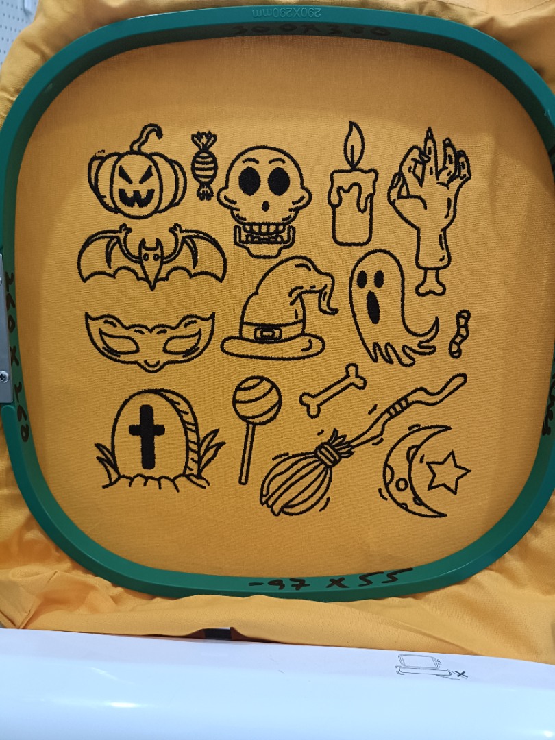 Halloween Collection Embroidery Design