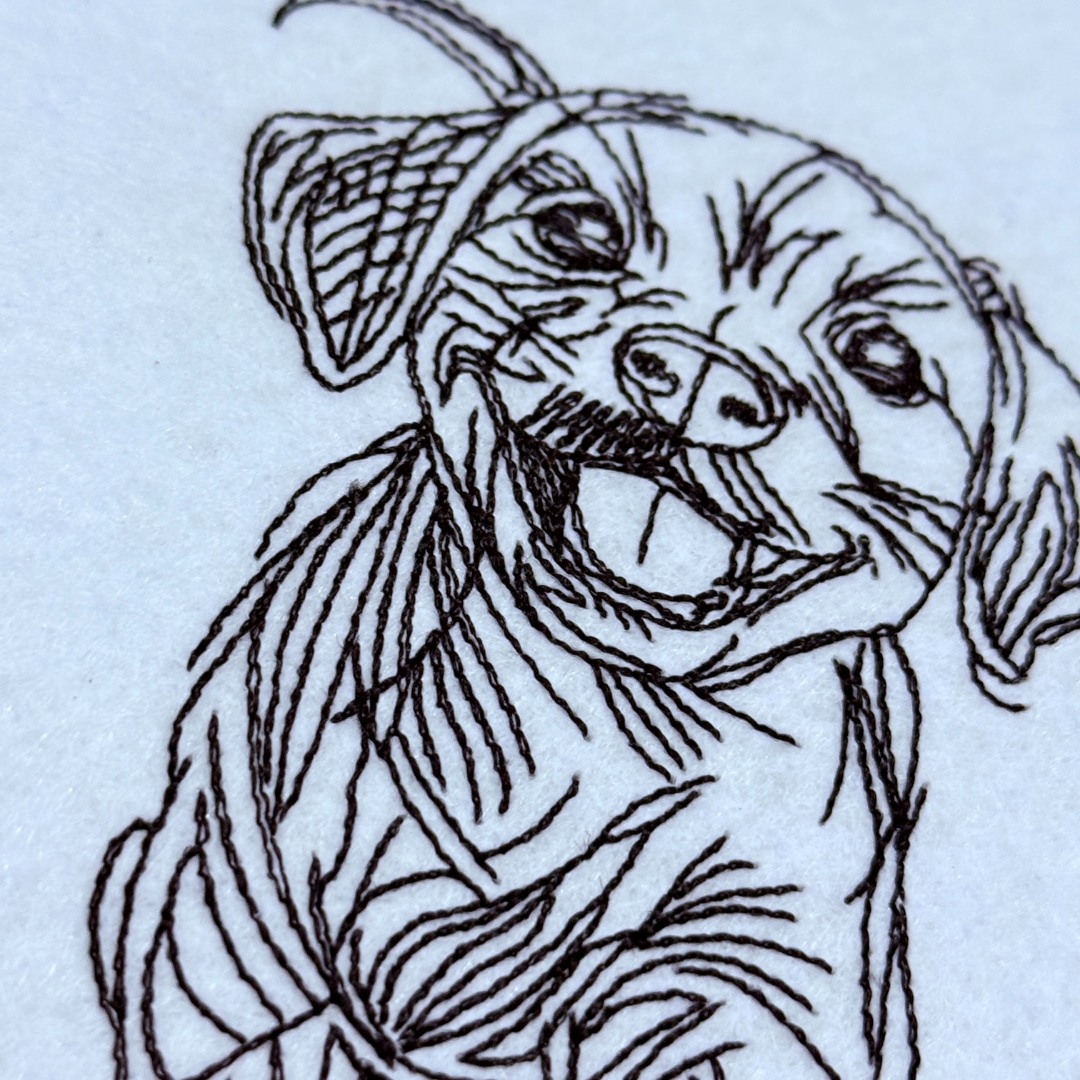 Happy Puppy Line Art Happy Puppy Line Art