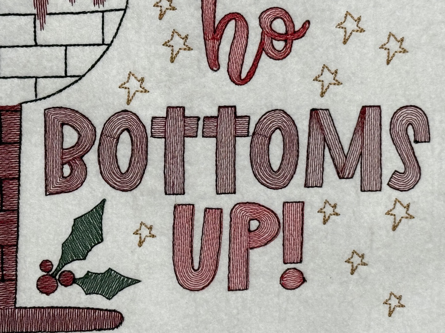 Ho Ho Ho Bottoms Up