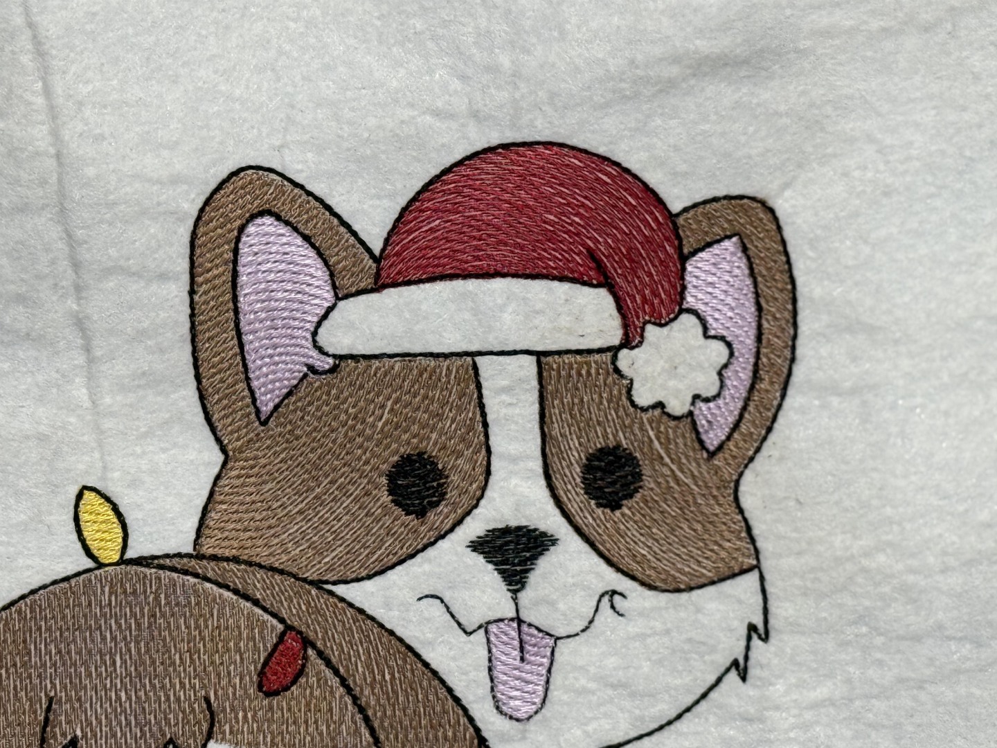 Corgi Christmas Dog