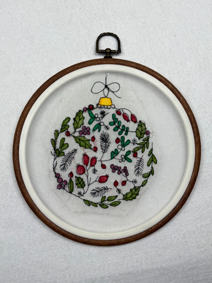 Christmas Leaves Ornament