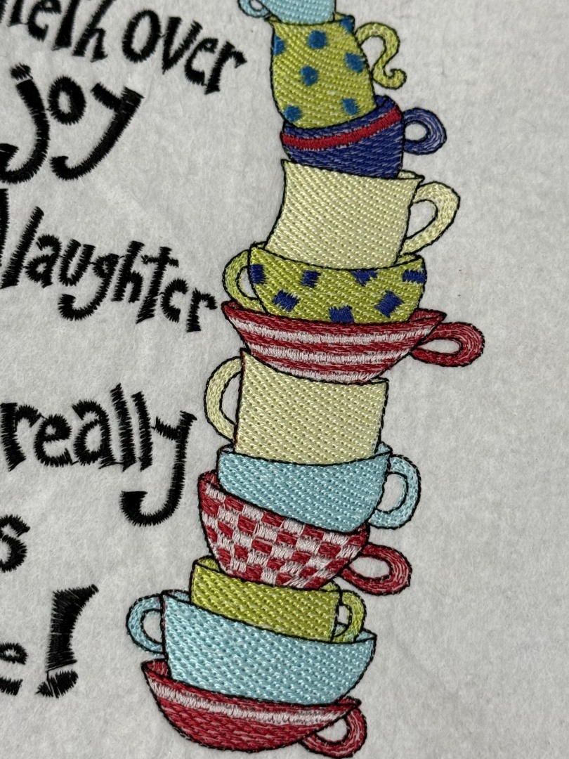 Joy Love Laughter And Coffee Saying 