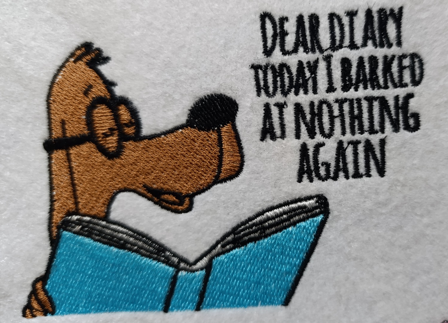 Dear Diary Today I Barked At Nothing Again Dear Diary Today I Barked At Nothing Again