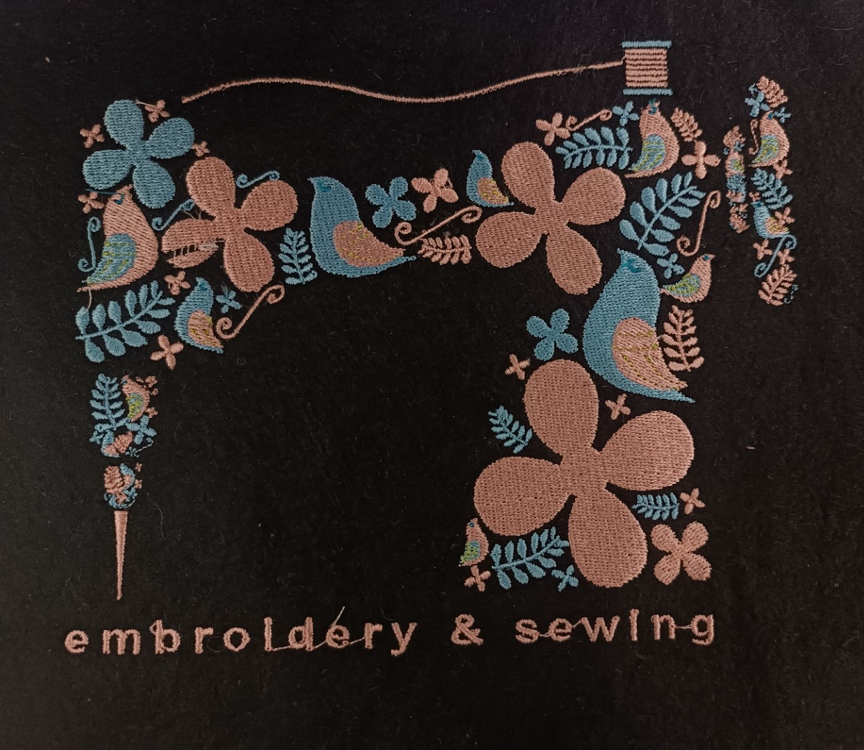 Floral Sewing Machine Floral Sewing Machine