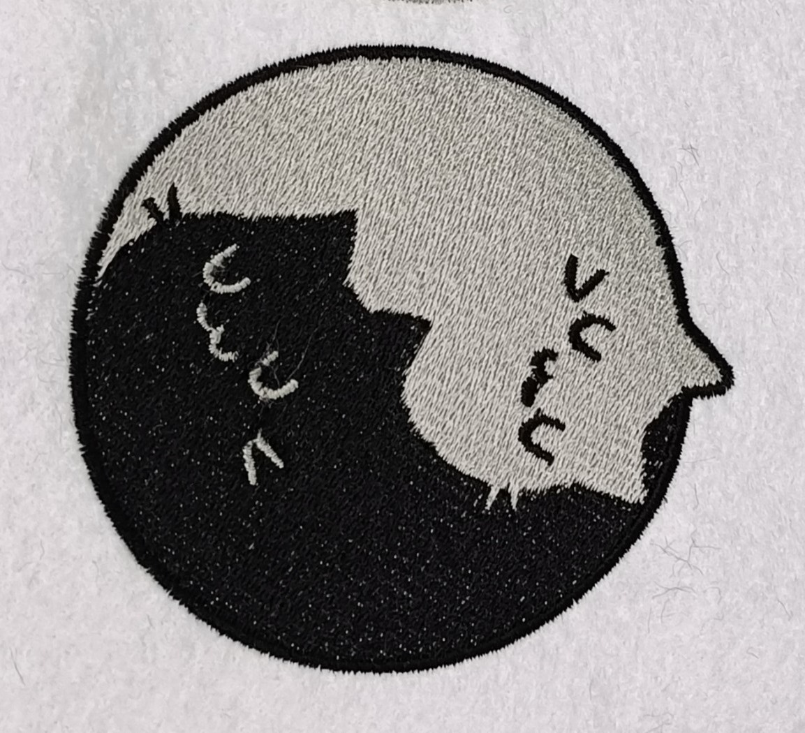 Two Cats Yin Yang