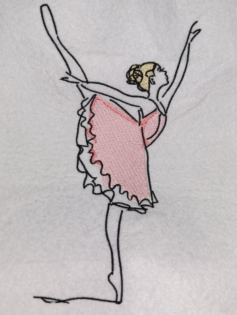 Dancing Ballerina In Pink Frock Dancing Ballerina In Pink Frock