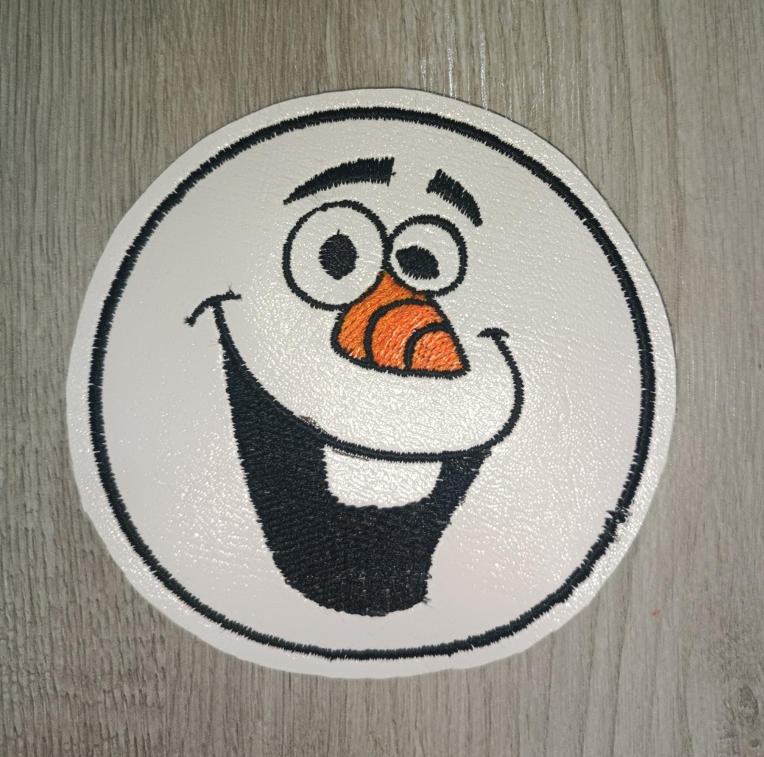 Snowman In The Hoop Coaster Snowman In The Hoop Coaster