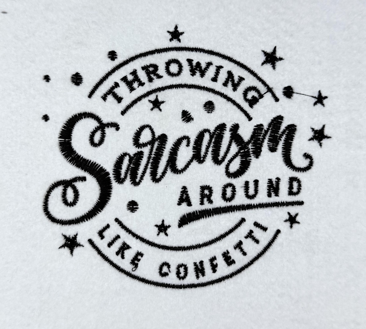 Throwing Sarcasm Around