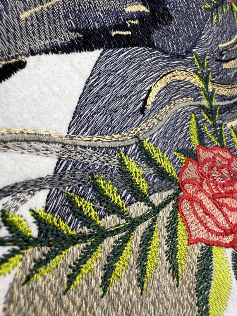 Floral Horse Head