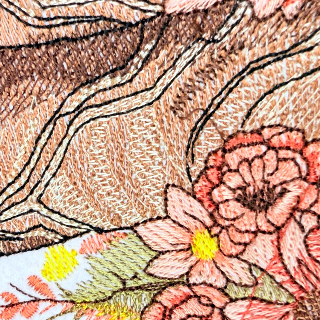 Cowboy Hat With Floral Boots Cowboy Hat With Floral Boots