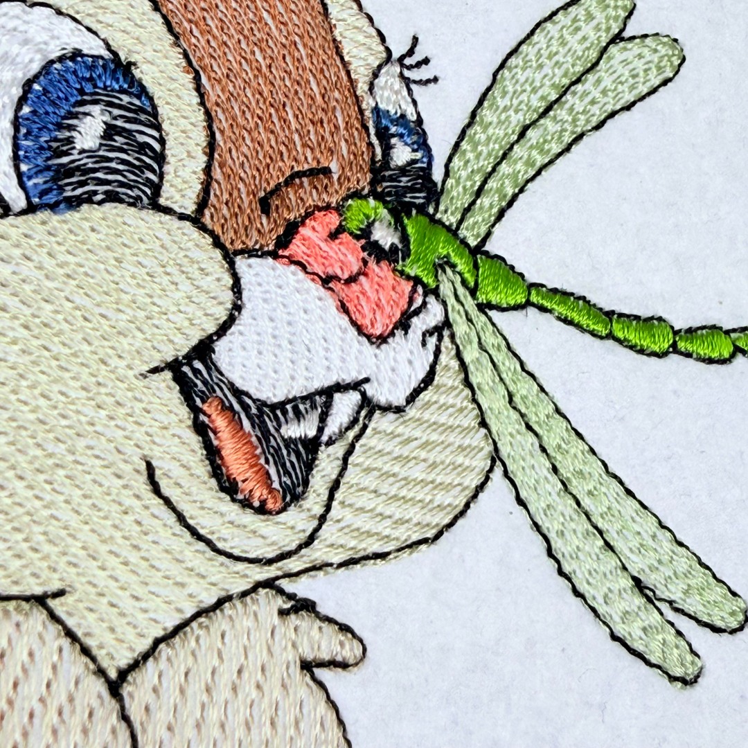 Baby Bunny And Dragonfly Baby Bunny And Dragonfly