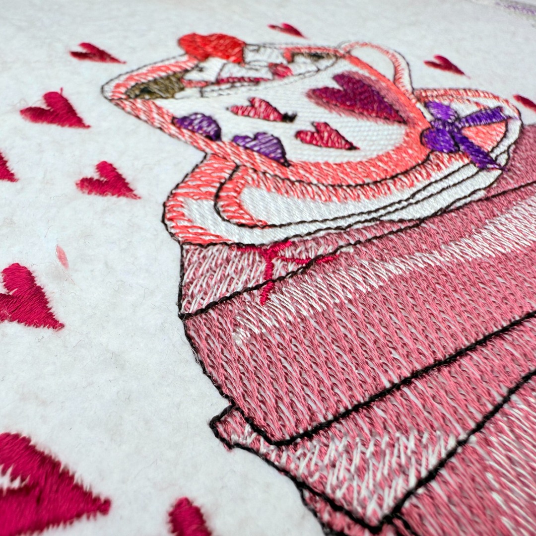 Valentine Hearts And Books