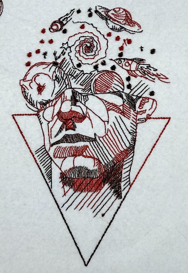 Cosmic Dreamer Line Art Cosmic Dreamer Line Art