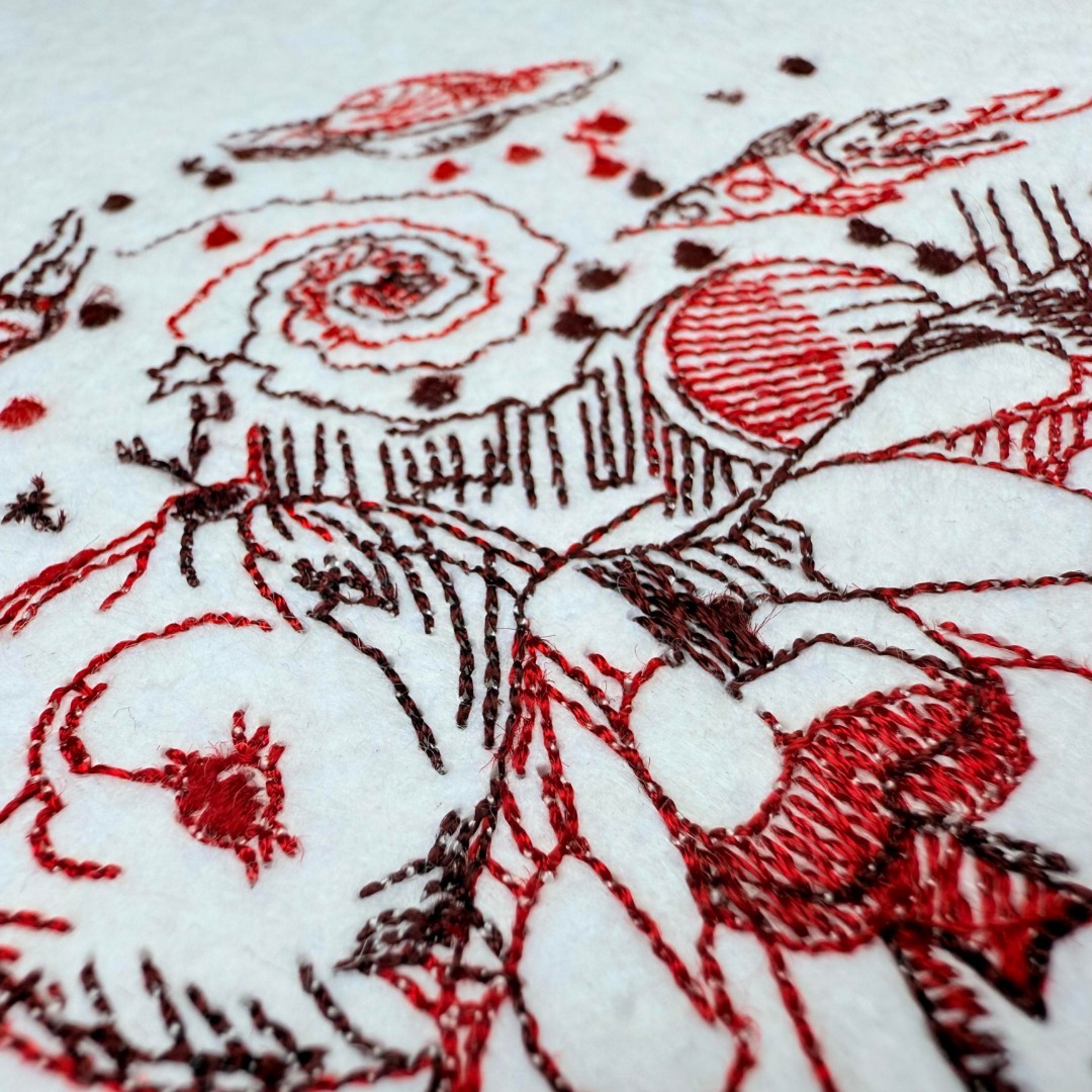 Cosmic Dreamer Line Art