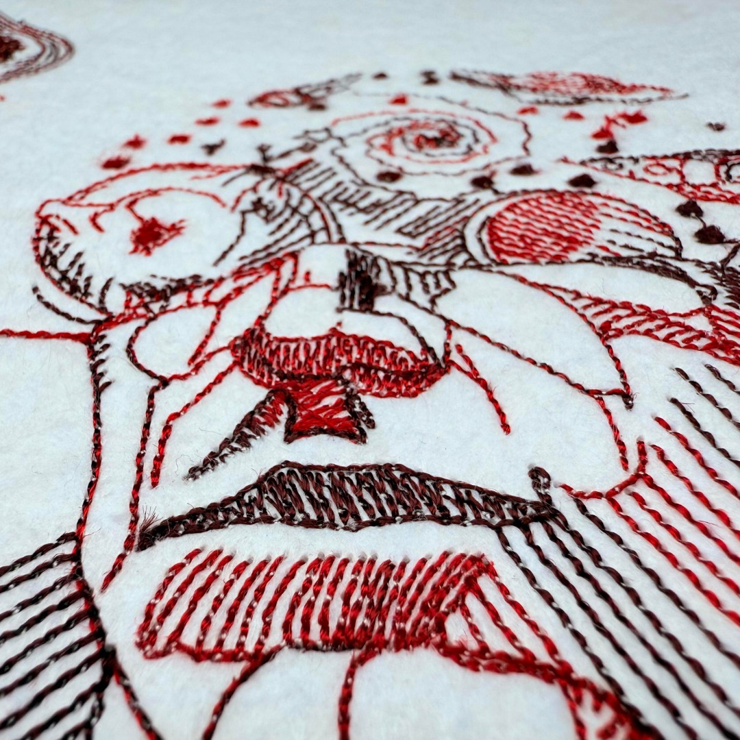 Cosmic Dreamer Line Art