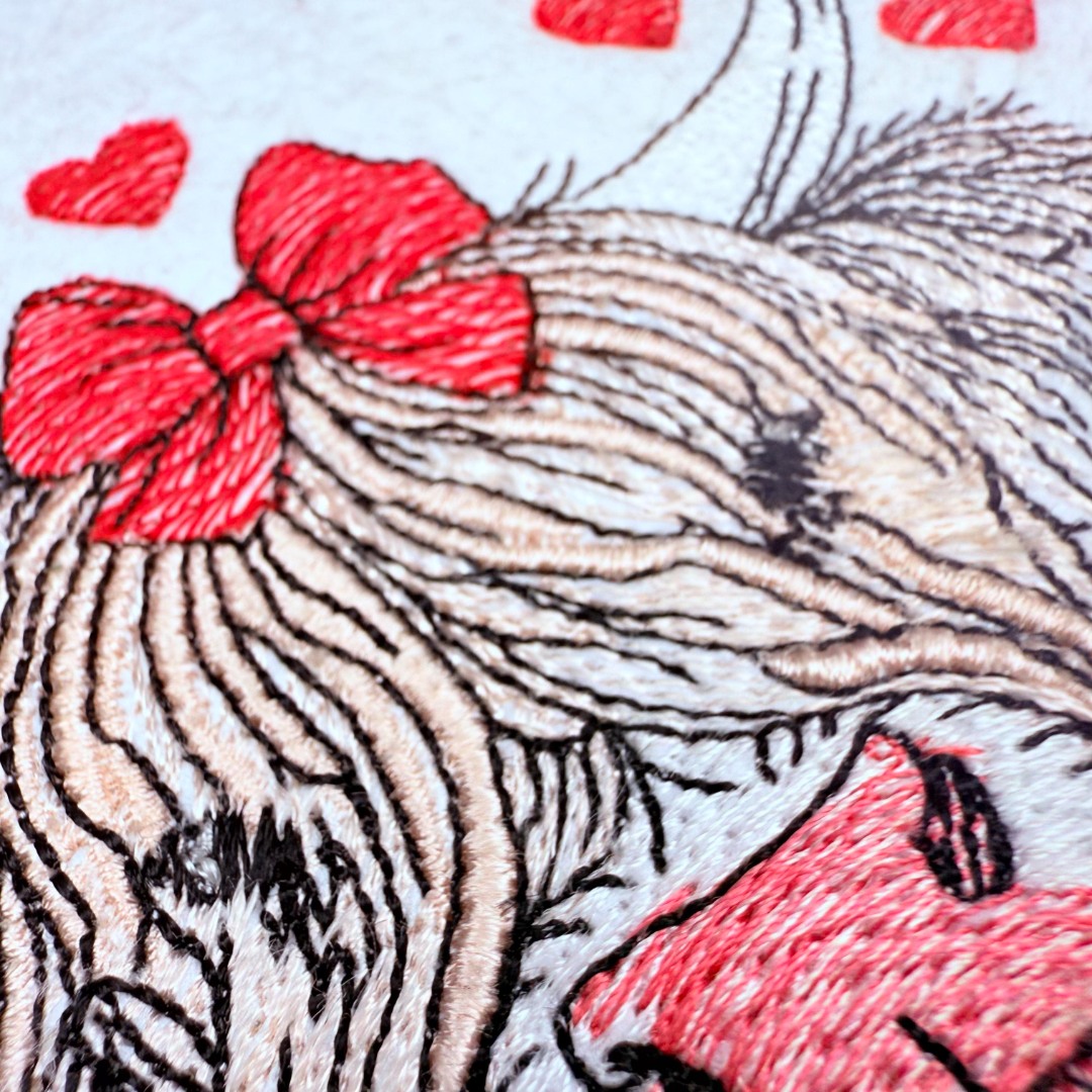 Valentine's Highland Cow