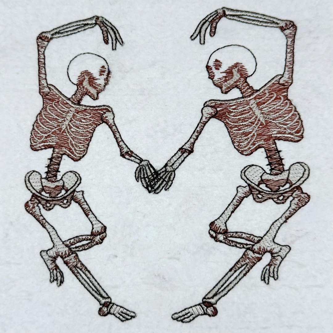 Valentine Skeletons Dance