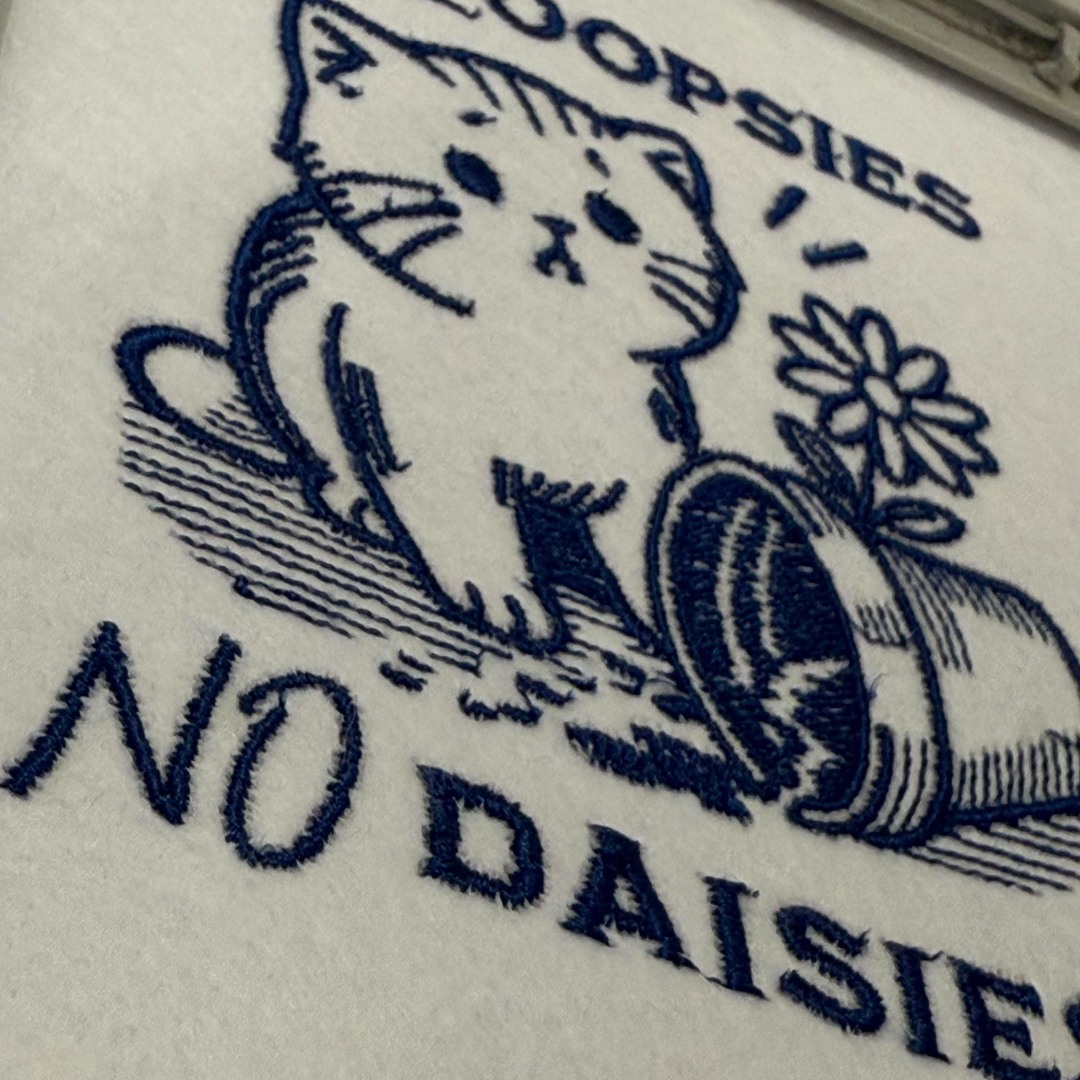 All Oopsies No Daisies Funny Cat Saying