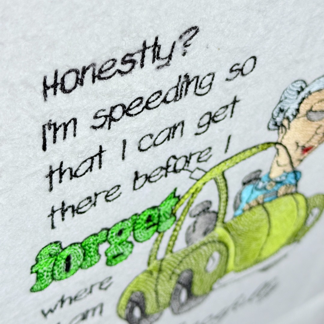 Funny Speeding Grandma Saying Funny Speeding Grandma Saying