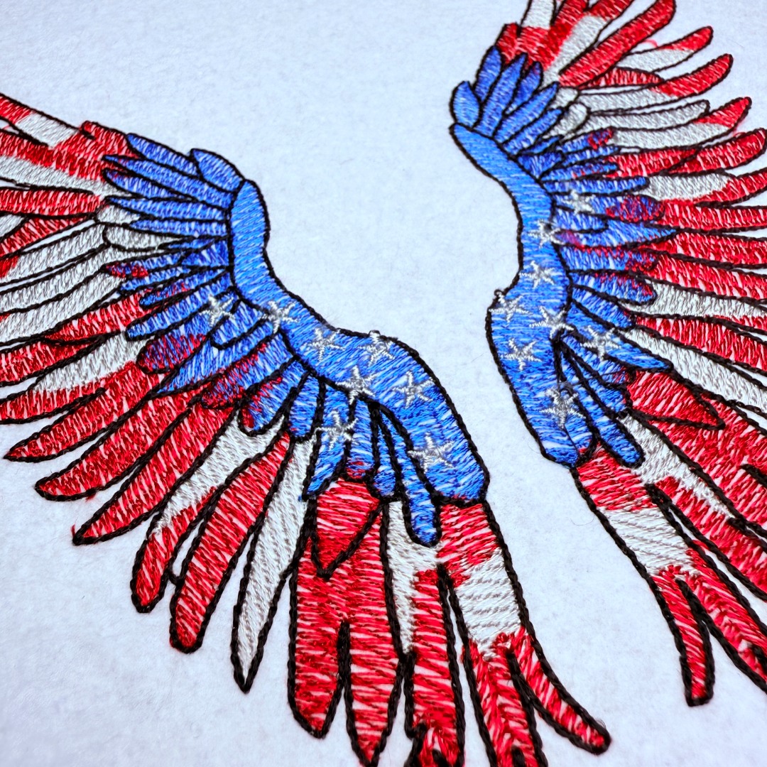 American Flag Angel Wings American Flag Angel Wings