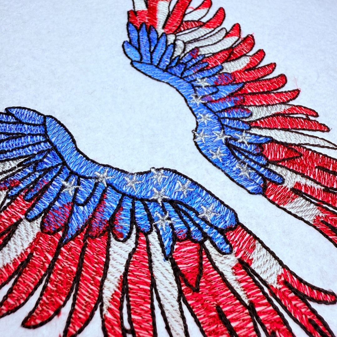 American Flag Angel Wings American Flag Angel Wings