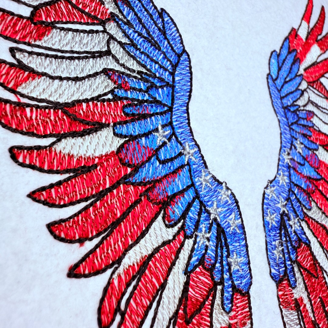 American Flag Angel Wings American Flag Angel Wings