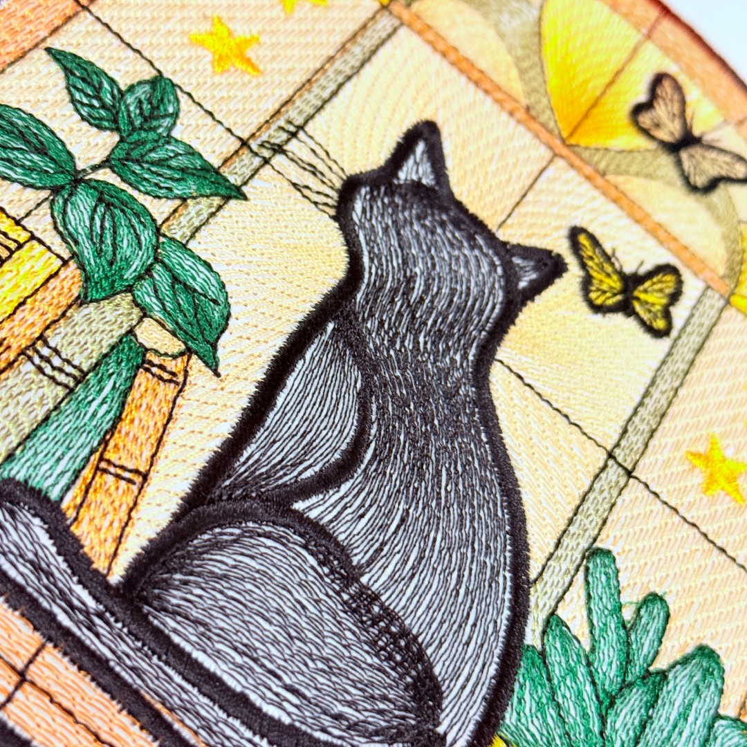 Cat On Shelf Stained Glass Cat On Shelf Stained Glass