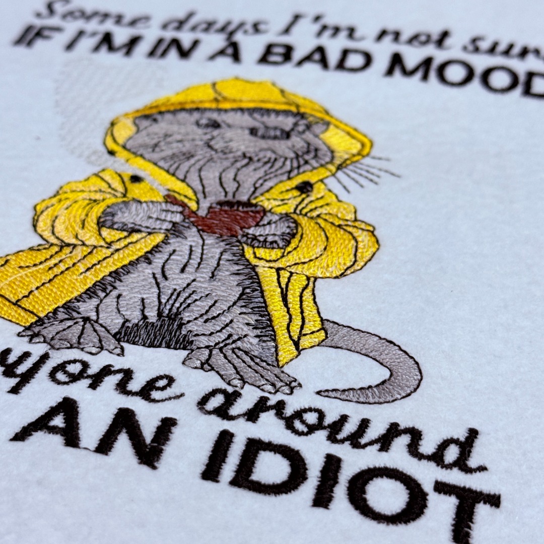 Moody Otter Funny Saying 