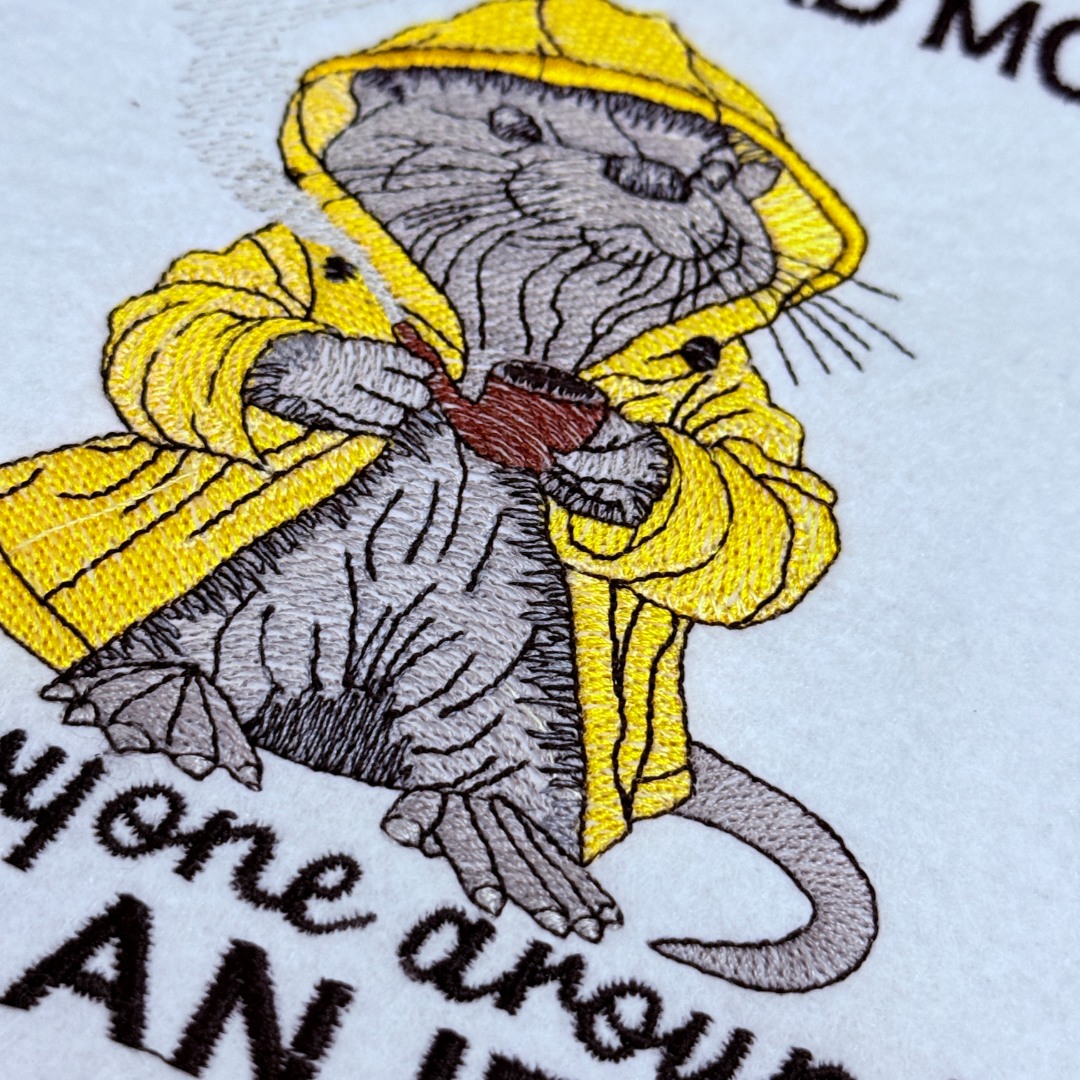 Moody Otter Funny Saying 