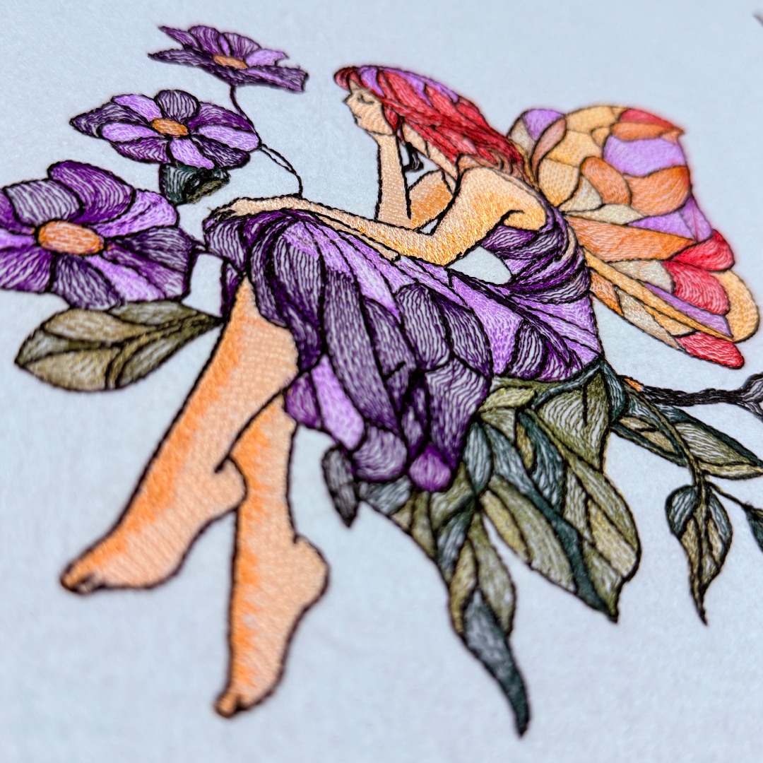 Floral Winged Fairy Floral Winged Fairy