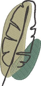 Leaf Embroidery Leaf Embroidery