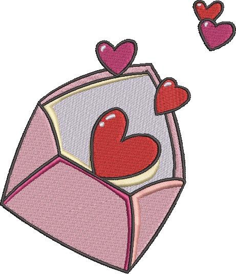 Love Letter Embroidery Design Love Letter Embroidery Design