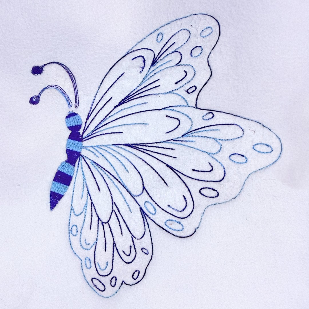 Butterfly Line Art