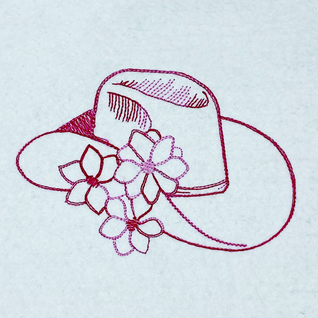 Floral Cowboy Hat Floral Cowboy Hat
