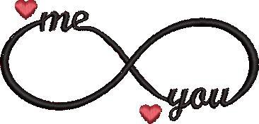 Me And You Embroidery Design Me And You Embroidery Design