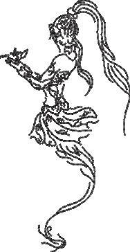 Mermaid Line Art Mermaid Line Art