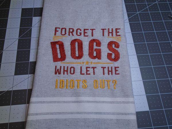 Forget The Dogs