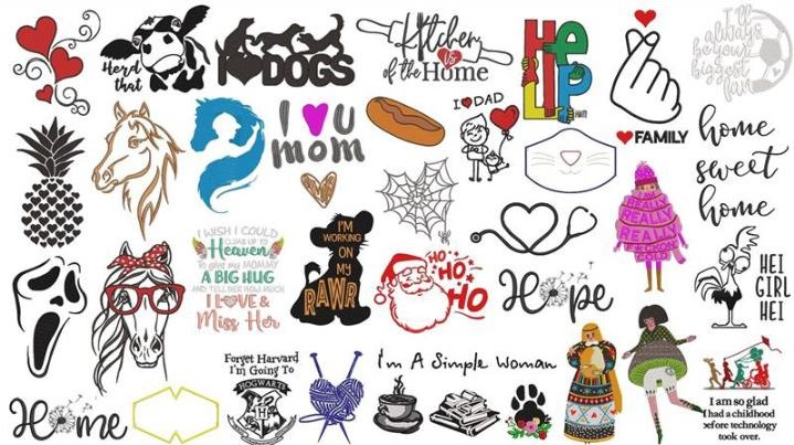 Digital Mystery Pack | 650+ Embroidery Patterns | 1.3 GB File Size