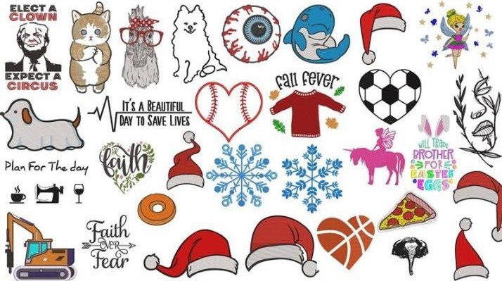 Digital Mystery Pack | 650+ Embroidery Patterns | 1.3 GB File Size