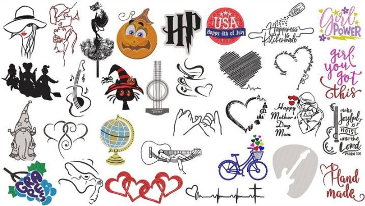 Digital Mystery Pack | 650+ Embroidery Patterns | 1.3 GB File Size