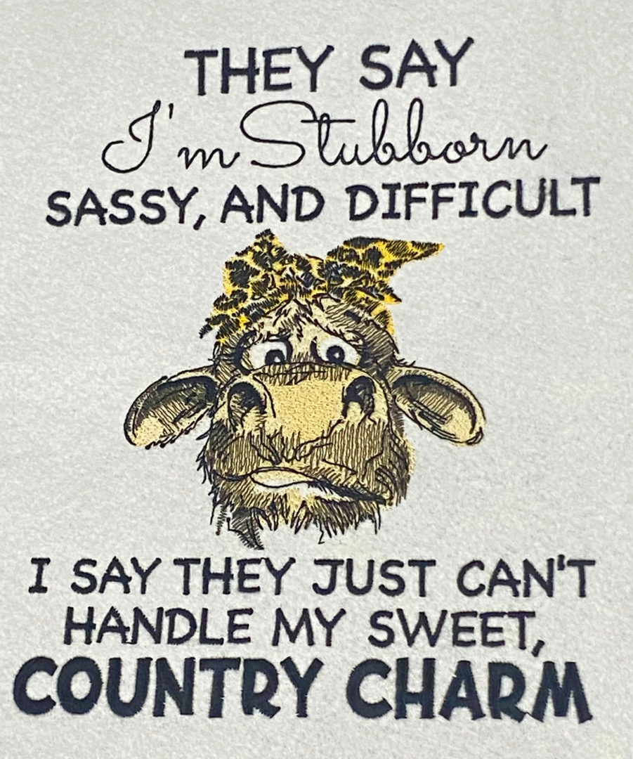 Country Charm Cow 