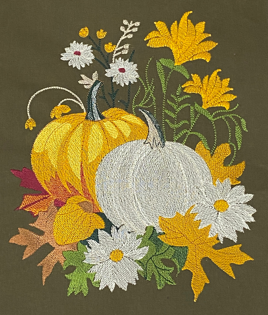 Pumpkins And Flowers Pumpkins And Flowers