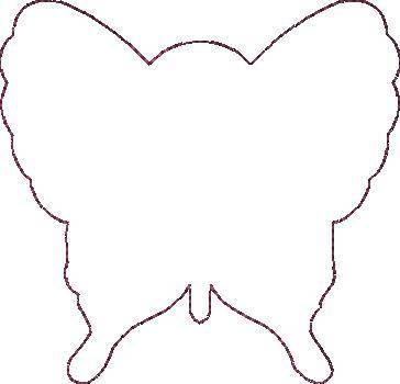 Pink Butterfly Key Fob - ITH Pink Butterfly Key Fob - ITH